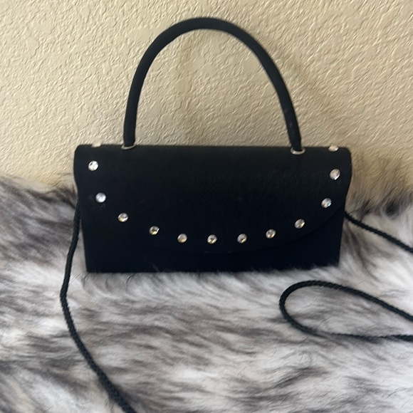 Black evening bag, GUC - Picture 1 of 10